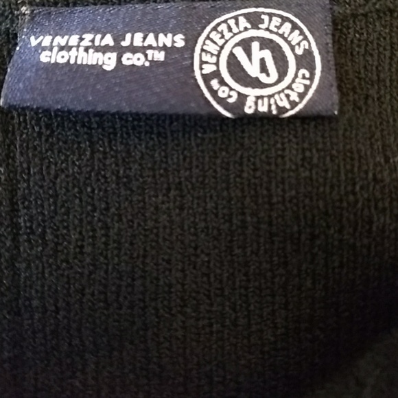 SALE 3/15 Venezia Jeans Black Top Sleeveless 18/20 - Picture 5 of 7